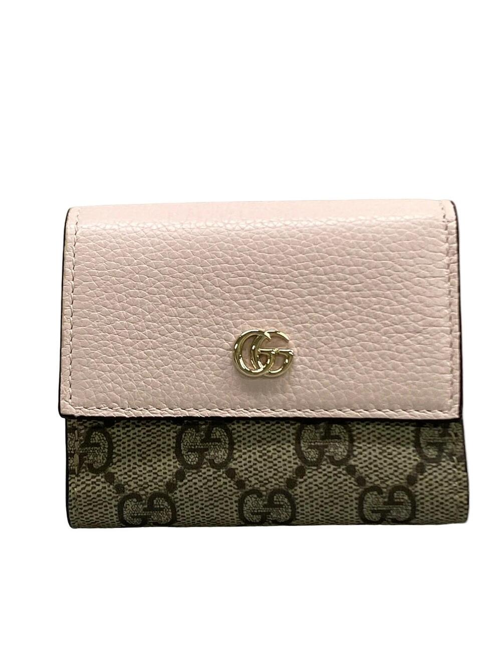 Gucci Double G Two-Tone Mini Wallet #373511G84B